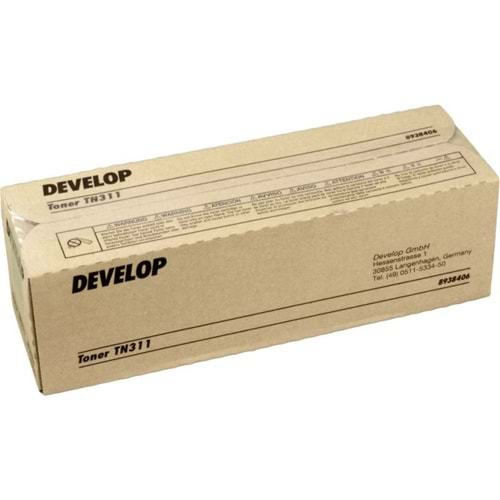 DEVELOP TN-311 INEO 350 SİYAH TONER ORJİNAL 17.000 SAYFA 8938406