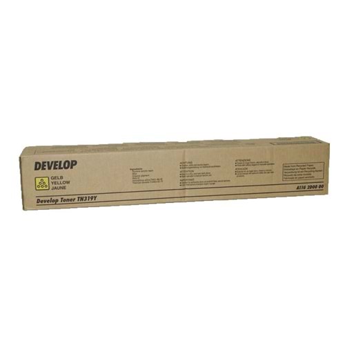 DEVELOP TN-319Y İNEO +360 SARI TONER ORJİNAL 26.000 SAYFA A11G2D0