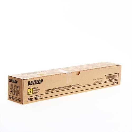 DEVELOP TN-321Y INEO +224/284/364 SARI TONER ORJİNAL 25.000 SAYFA A33K2D0