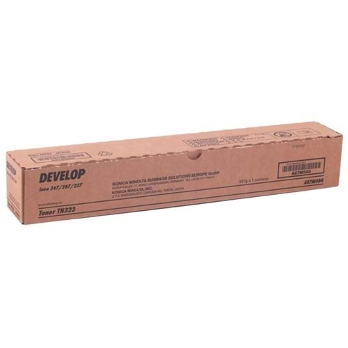 DEVELOP TN-323 INEO 227-287-367 SİYAH TONER ORJİNAL 23.000 SAYFA A87M0D0