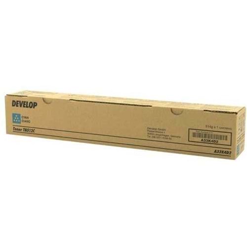 DEVELOP TN-512C INEO +364/454/554 MAVİ TONER ORJİNAL 26K SAYFA