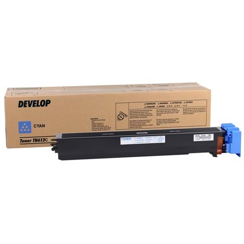DEVELOP TN-613C +452/+552/+652 MAVİ TONER ORJİNAL 30.000 SAYFA A0TM4D0