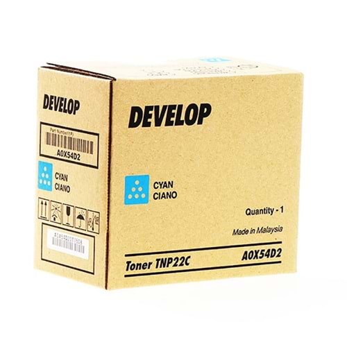 DEVELOP TNP-22C INEO +35 MAVİ TONER ORJİNAL 6.000 SAYFA A0X54D2