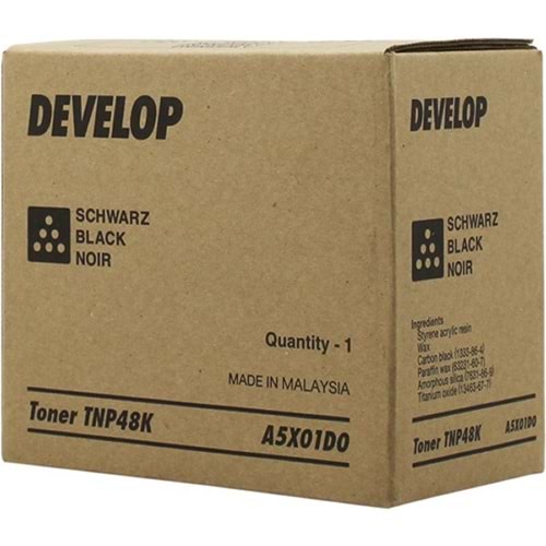 DEVELOP TNP-48K INEO +3350/3850 SİYAH TONER ORJİNAL 10.000 SAYFA
