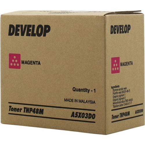 DEVELOP TNP-48M INEO +3350/3850 KIRMIZI TONER ORJİNAL 10.000 SAYFA A5X03D0