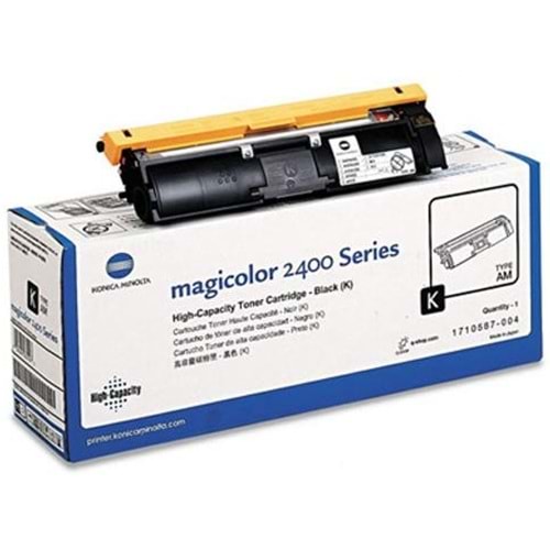 KONICA MINOLTA MAGICOLOR 2400 MC2450-2490-2550 SİYAH TONER ORJİNA