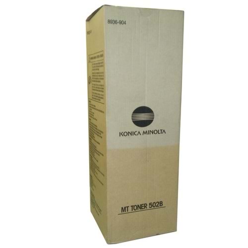 KONICA MINOLTA 502B DI450/470/550 SİYAH ORJİNAL TONER 33.300 SYF
