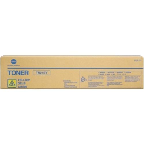 KONICA MINOLTA TN-210Y C250/C252 SARI TONER ORJİNAL 12.000 SAYFA