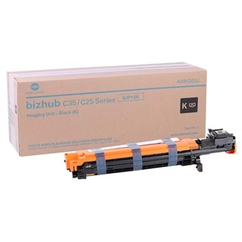 KONICA MINOLTA IUP14K C25/C35 DRUM UNIT SİYAH ORJİNAL 30.000 SYF