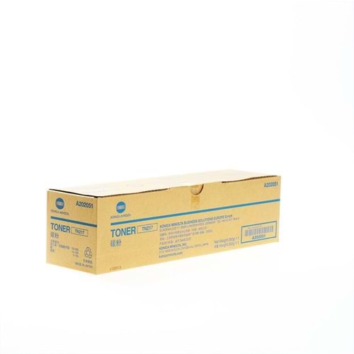 KONICA MINOLTA TN-217 BIZHUP 223/283 SİYAH TONER ORJİNAL 17.500 SAYFA A202051