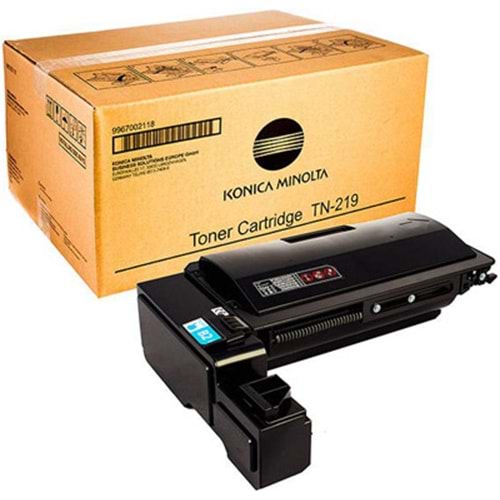 KONICA MINOLTA TN-219 BIZHUP 25E SİYAH TONER ORJİNAL 20.000 SAYFA 9967002118