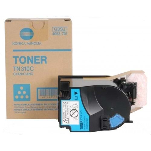 KONICA MINOLTA TN-310C C350/351/450 MAVİ TONER ORJİNAL 11.500 SAYFA 4053703