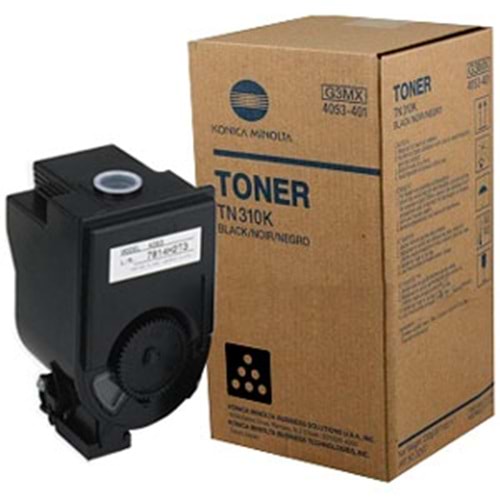 KONICA MINOLTA TN-310K C350/351/450 SİYAH TONER ORJİNAL 11.500 SAYFA 4053403