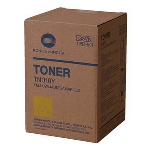 KONICA MINOLTA TN-310Y C350/351/450 SARI TONER ORJİNAL 11.500 SAYFA 4053503