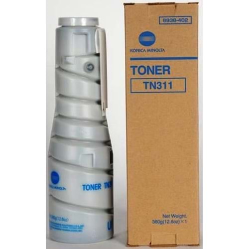 KONICA MINOLTA TN-311 BIZHUB 350 SİYAH TONER ORJİNAL 17.000 SAYFA 8938404