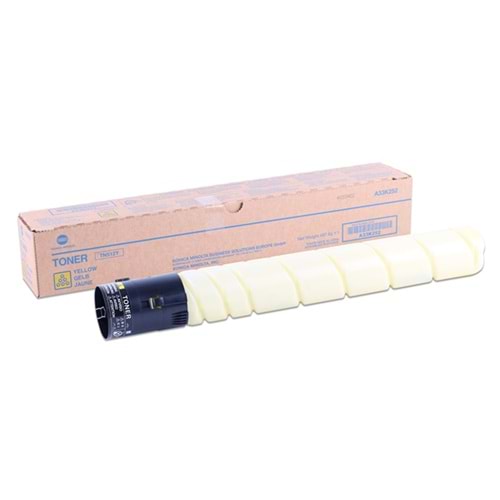 KONICA MINOLTA TN-512Y BIZHUP C454/554 SARI TONER ORJİNAL 26.000 SAYFA A33K252