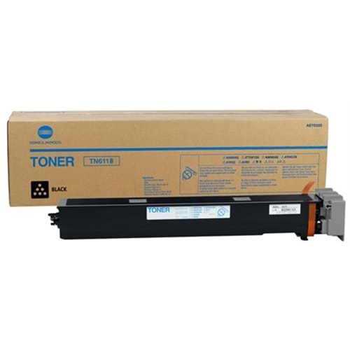 KONICA MINOLTA TN-611K C451/550/650 SİYAH TONER ORJİNAL 45.000 SAYFA A070151