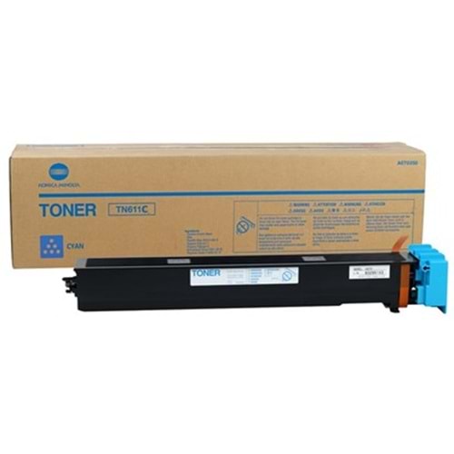KONICA MINOLTA TN-611C C451/550/650 MAVİ TONER ORJİNAL 27.000 SAYFA A070450