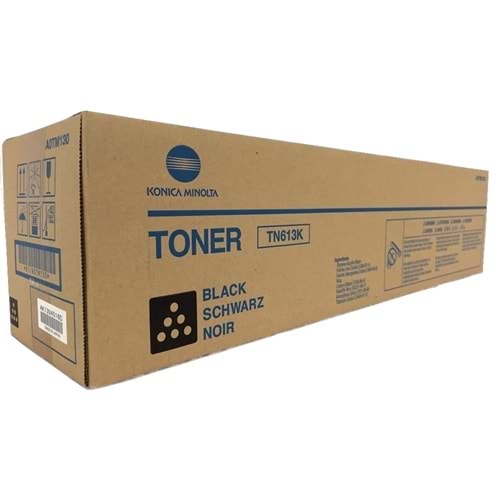 KONICA MINOLTA TN-613K C552/652 SİYAH TONER ORJİNAL 45.000 SAYFA A0TM150