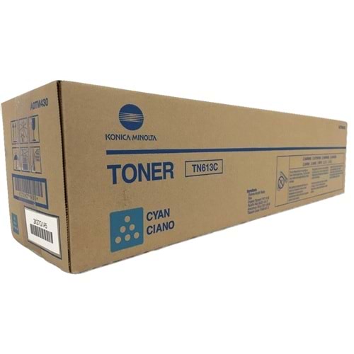 KONICA MINOLTA TN-613C C452/552/652 MAVİ TONER ORJİNAL 30.000 SAYFA A0TM450