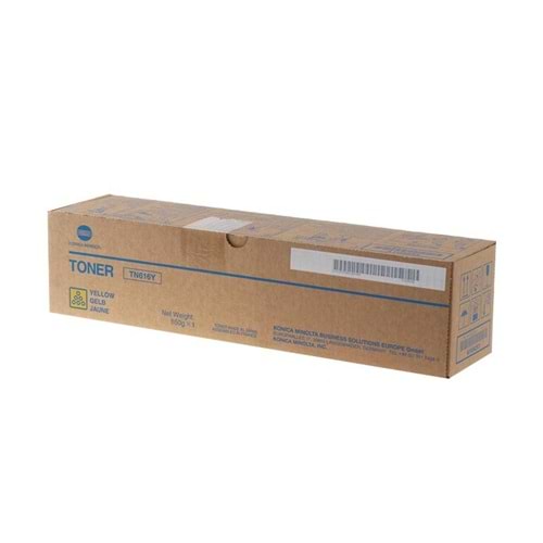 KONICA MINOLTA TN-616 BIZHUP C6000/7000 SARI TONER ORJİNAL 41.800 SAYFA A1U9253