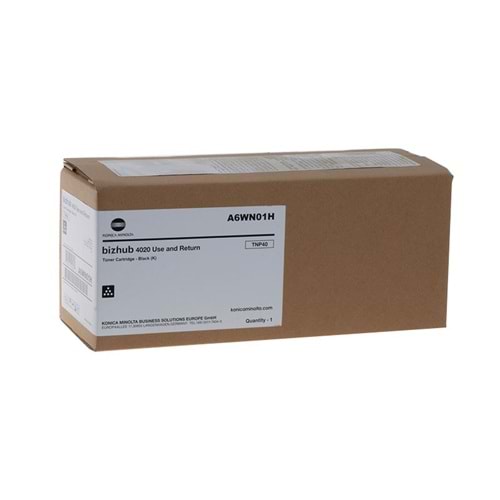 KONICA MINOLTA TNP-40 BIZHUB 4020 SİYAH ORJİNAL TONER 20.000 SAYFA A6WN01H