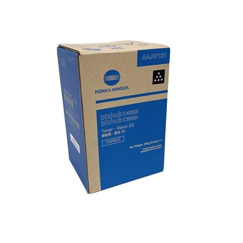 KONICA MINOLTA BIZHUP TNP-81K C3000İ/4000İ SİYAH TONER ORJİNAL 13.000 SAYFA AAJW151