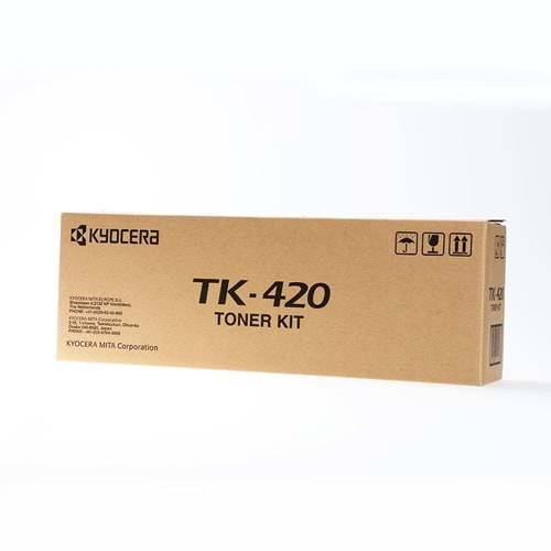KYOCERA TK-420 KM-2550 SİYAH TONER ORJİNAL 15.000 SAYFA 370AR010