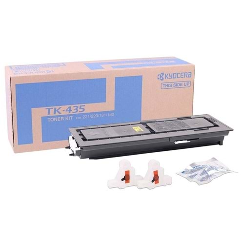 KYOCERA TK-435 TASKALFA 180/181/220/221 SİYAH TONER ORJİNAL 15.000 SAYFA 1T02KH0NL0