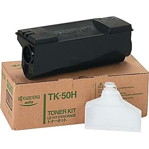KYOCERA TK-50 FS-1800/1900/3800 SİYAH TONER ORJİNAL 20.000 SAYFA