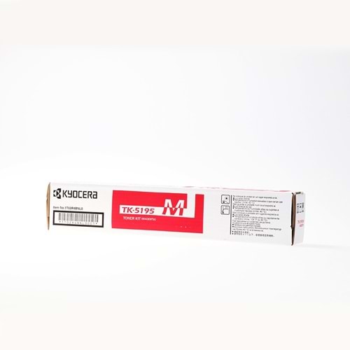 KYOCERA TK-5195M 306Cİ KIRMIZI TONER ORJİNAL 7.000 SAYFA 1T02R4BNL0