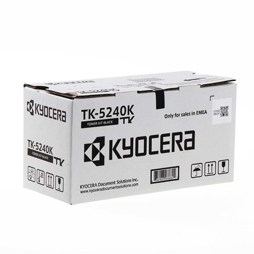 KYOCERA TK-5240K M5026/M5526 SİYAH TONER ORJİNAL 4.000 SAYFA 1T02R70NL0