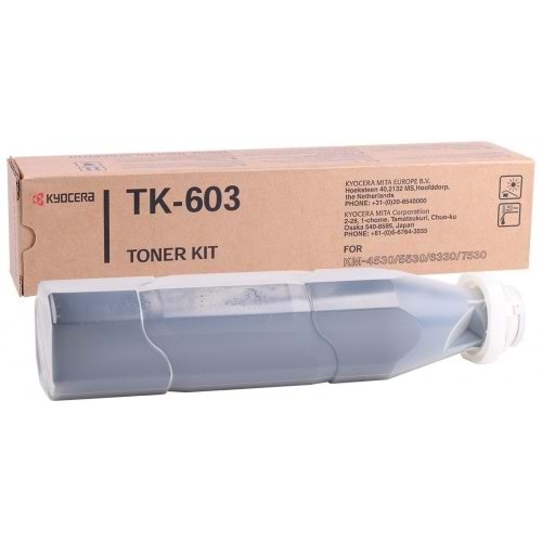 KYOCERA TK-603 KM-4530/5530/6330/6630 SİYAH TONER ORJİNAL