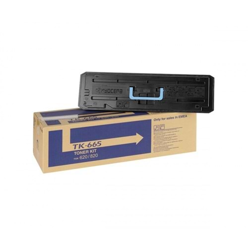 KYOCERA TK-665 TASKALFA 620i / 820i SİYAH TONER ORJİNAL 55.000 SAYFA 1T02KP0NL0