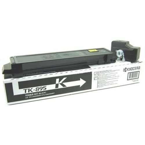 KYOCERA TK-895K FS-C8020/8025/8520/8525 SİYAH TONER ORJİNAL 12.000 SAYFA 1T02K00NL0