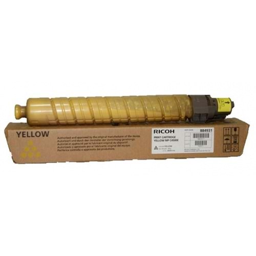 RICOH MP-C3500/4500 SARI TONER ORJİNAL 17.000 SAYFA 842035