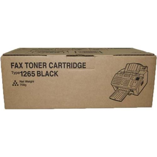 RICOH TYPE 1265 FAX 1120/1160/2210 SİYAH TONER ORJİNAL 4.000 SAYFA