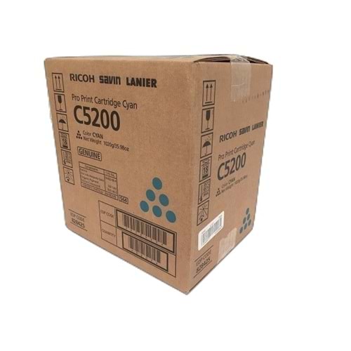 RICOH 828425 PRO C5200/5210 MAVİ TONER ORJİNAL 24.000 SAYFA