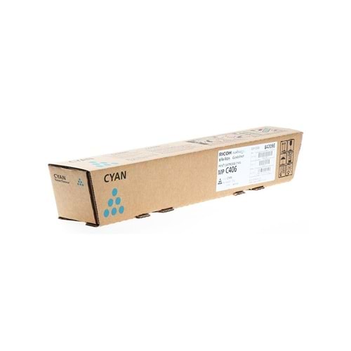 RICOH MP-C306C MPC306/MPC406/MPC307/MPC407 MAVİ TONER ORJİNAL 6.000 SAYFA 842096