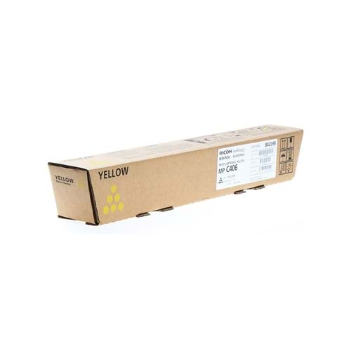 RICOH MP-C306Y MPC306/MPC406/MPC307/MPC407 SARI TONER ORJİNAL 6.000 SAYFA 842098