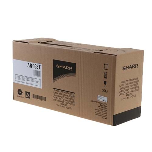 SHARP AR168/152/5012/5415/M150/155 SİYAH TONER ORJİNAL 8.000 SAYFA
