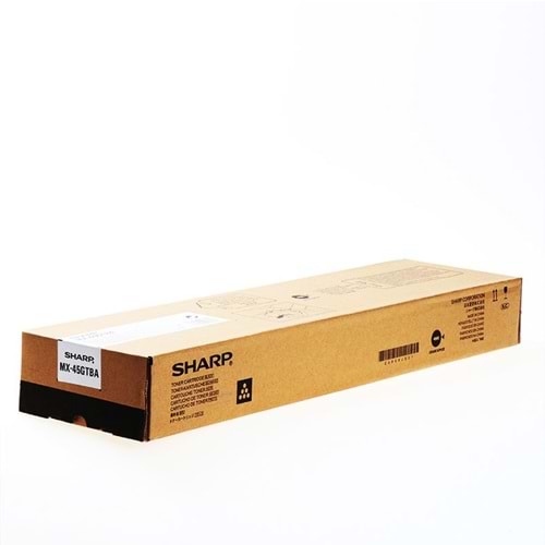 SHARP MX-45GTBA MX3500/4500/3501/4501 SİYAH TONER ORJİNAL 36.000 SAYFA