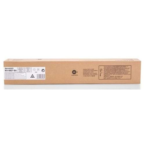 SHARP MX-60GTBA MX-3050/3550/4050/5050 SİYAH TONER ORJİNAL 40.000 SAYFA