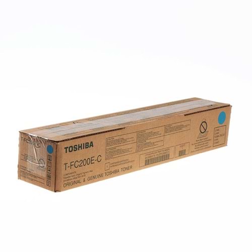 TOSHIBA T-FC200E-C-M ESTD. 2000AC/2500AC MAVİ TONER ORJİNAL 33.600 SAYFA 220 GR 6AJ00000195
