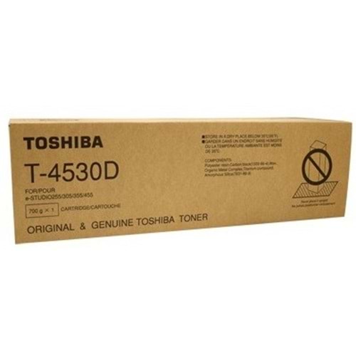 TOSHIBA T-4530D 205/255/305/355/455 SİYAH TONER ORJİNAL 30.000 SAYFA