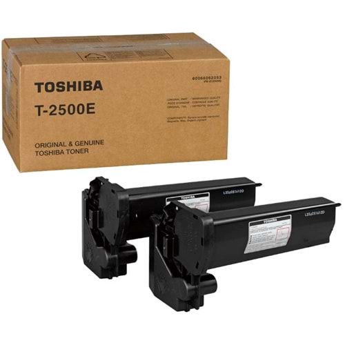 TOSHIBA T-2500D E-STD 20/25/200/250 SİYAH TONER ORJİNAL 7.500 SYF