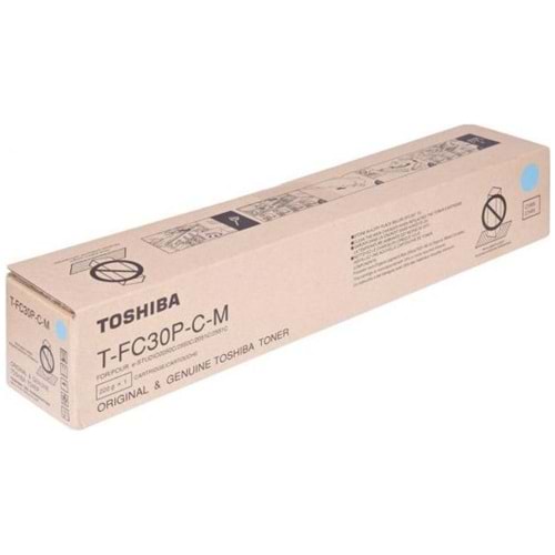 TOSHIBA T-FC30P-C-M 2050C/2051C/2550C/2551C MAVİ TONER ORJİNAL