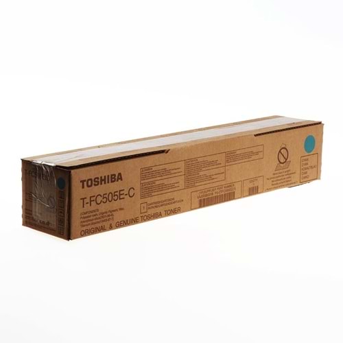 TOSHIBA T-FC505E-C E-STUDIO 2505AC/3005AC/3505AC/5005AC MAVİ TONER ORJİNAL 38.400 SAYFA