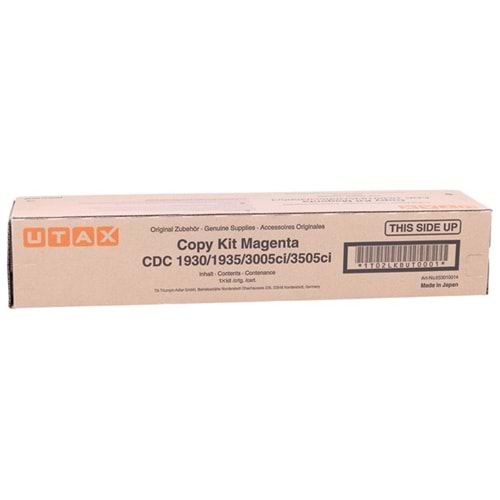 UTAX CDC1930M CDC1930/1935/3005ci KIRMIZI TONER ORJİNAL 15.000 SAYFA 653010014