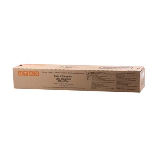 UTAX CDC-5520 CDC-5525-206Cİ-256Cİ T.A.6520 KIRMIZI TONER ORJİNAL 6.000 SAYFA 652511014
